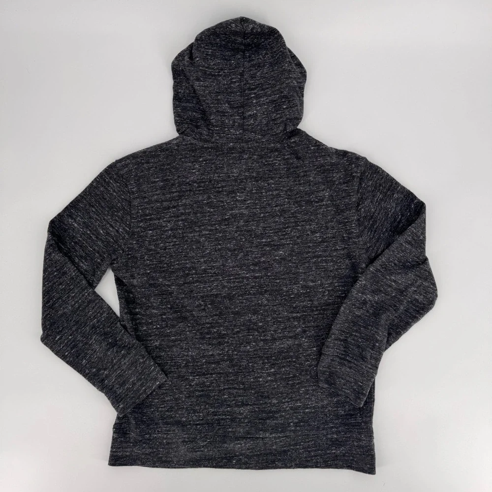 Gap‎ Kids Cotton Blend Long Sleeve Hoodie Kangaroo Pocket Heather Gray Size XL